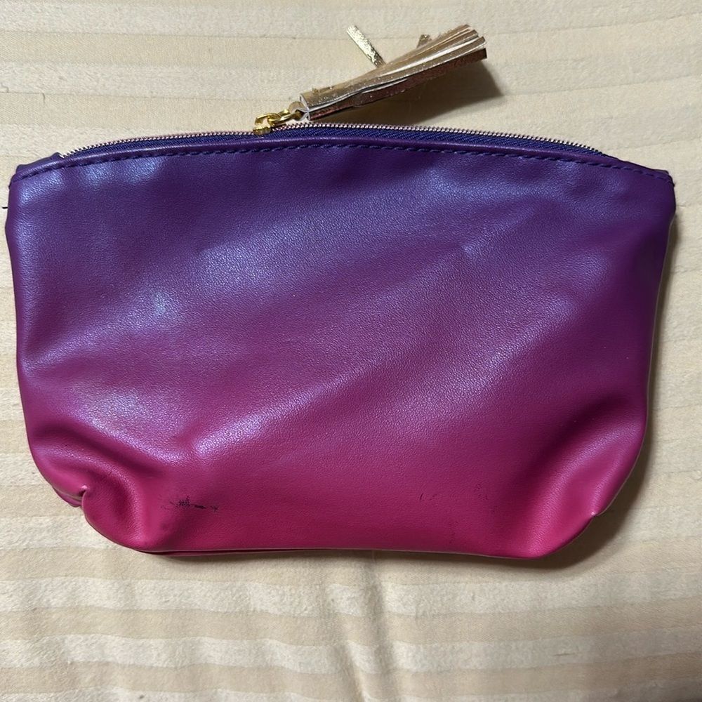 IPSY travel or cosmetic bag, tassle zipper pull NWOT